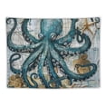 thumbnail image 5 of Orinice Octopus Seaweed Starfish Tapestry Wall Hanging Unique Style Graphic Tapestries Home Decor Art for Living Room Bedroom Apartment Farmhouse Dorm 40x30inch, 5 of 6