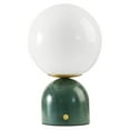thumbnail image 1 of Beautiful Green Faux Marble Uplight by Drew Barrymore, 1 of 6