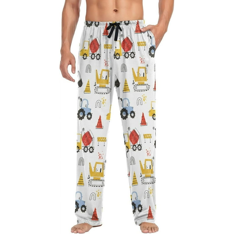 GZHJMY Cute Truck Excavator Men's Pajama Pants, Soft and Comfortable Lounge Sleep Bottoms with Pockets, Men's Sleepwear with Custom Print, Large - Walmart.com GZHJMY Cute Truck Excavator Men's Pajama Pants, Soft and Comfortable Lounge Sleep Bottoms with Pockets, Men's Sleepwear with Custom Print, Large - Walmart.com