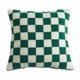 thumbnail image 2 of 17.7x17.7-inch multi-color checkerboard lamb wool multi size pillowcase cushion cover, 2 of 6