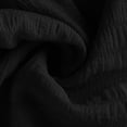thumbnail image 4 of Pantalones Cortos de para Mujer, de Cintura Alta, con Pierna , Cómodos y Elásticos para Playa y Verano. Negro XL, 4 of 6