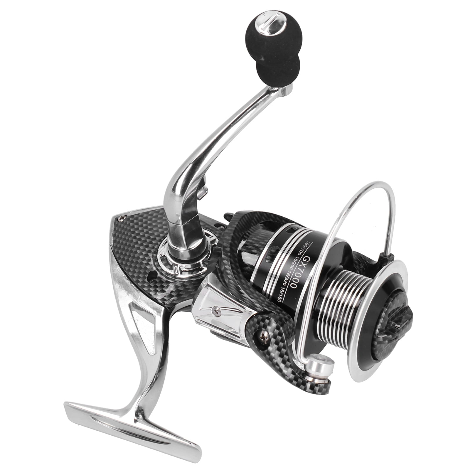 YAHHU Metal Spinning Reel Lure Sea Rod Gapless Duplex Bearing Fishing Line Reels Accessory GX7000 [cite: 12]