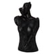 thumbnail image 4 of Expositor de joyas de resina con maniquí, busto para collares, pendientes y colgantes, talla S, color negro S Negro 25X13X11cm, 4 of 9