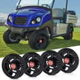thumbnail image 2 of PIT66 Wheel Golf Cart Wheel Covers Hub Caps Fit For Yamaha Club Car E-Z-GO 8" Black, 2 of 9