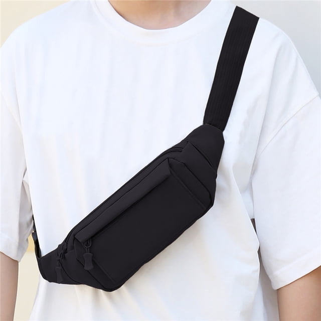 Riñonera para Móvil para Hombre Llq250107006 | Cartera Bandolera de Tela Gruesa y Resistente | Bolsa Ligera para Llevar Al Aire Libre, para El Trabajo, Viajes, Uso Diario y Uso En Cajeros