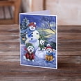 thumbnail image 2 of Westie Holiay Snowballs Greeting Cards and Envelopes Pack of 8, 2 of 2