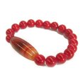 thumbnail image 1 of Feng Shui Import LLC 2816 Bracelet Perlé Carnelian, 1 of 1
