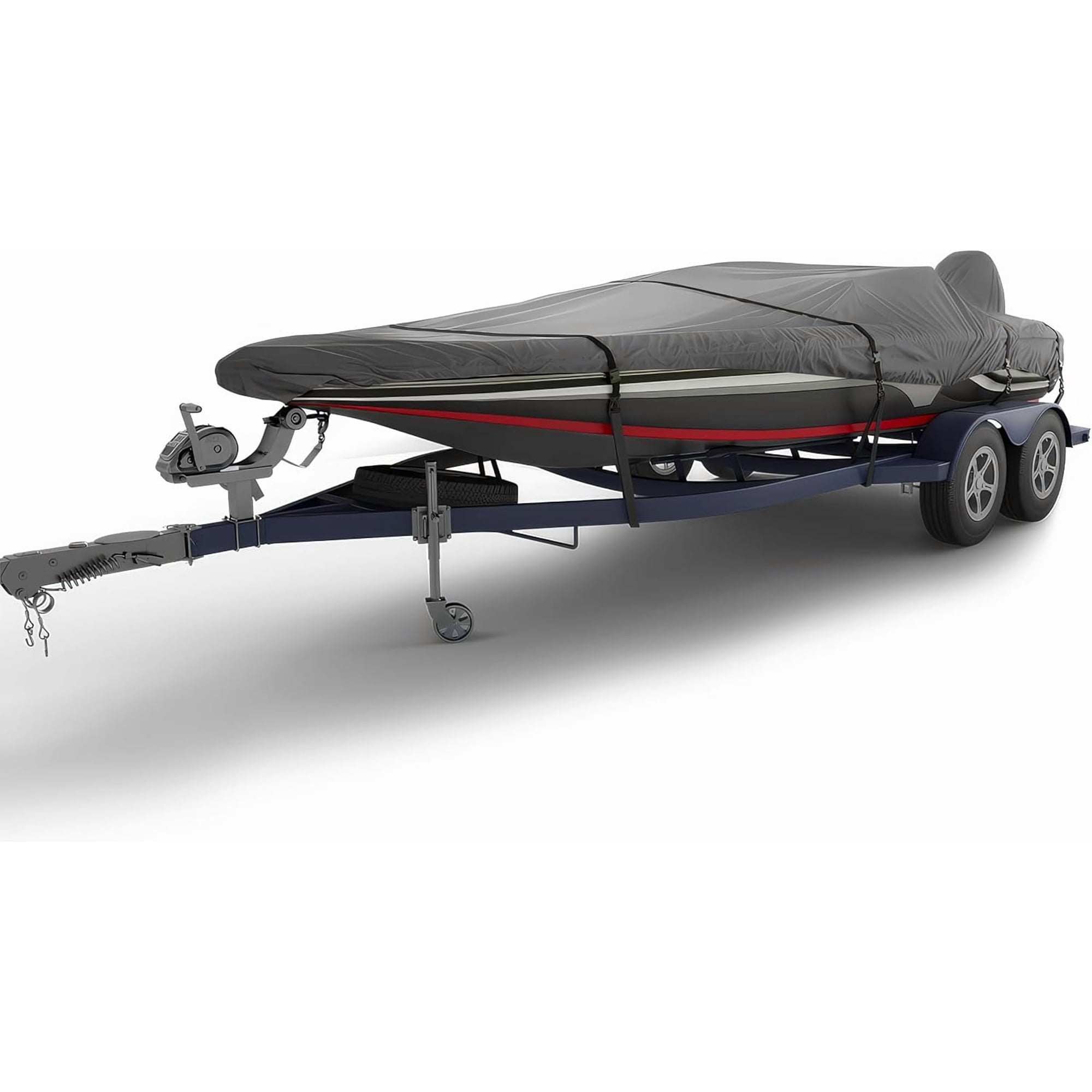Seal Skin Waterproof Pro Bass Boat Cover, All Weather Protection, Fits Up to 18'-19.6' L & 82” W