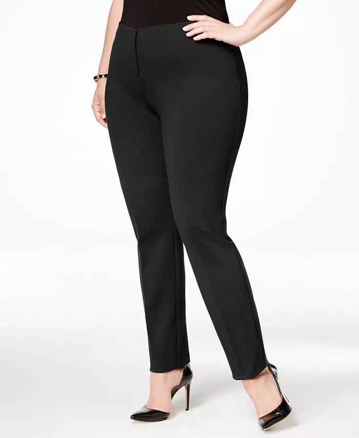 Hollywood Skinny Ponte Pants Black 