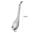 thumbnail image 5 of Slotted Spoon - Food Grade, Smooth Polished, Heat Resistant, No Deformation, Filter Spoon for Egg Yolk, Caviar, Kitchen Tools, 5 of 8