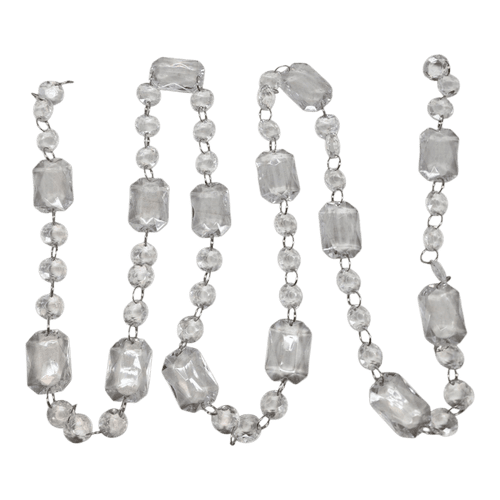 Clear Acrylic Bead Garland - 72"
