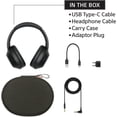 thumbnail image 5 of Sony WH-1000XM4 Wireless Noise Canceling Over-the-Ear Headphones with Google Assistant - Silver (Sold without manufacturer warranty), 5 of 5