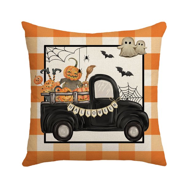 Cojín Xihbxyly Halloween para sofá cabecera de dormitorio