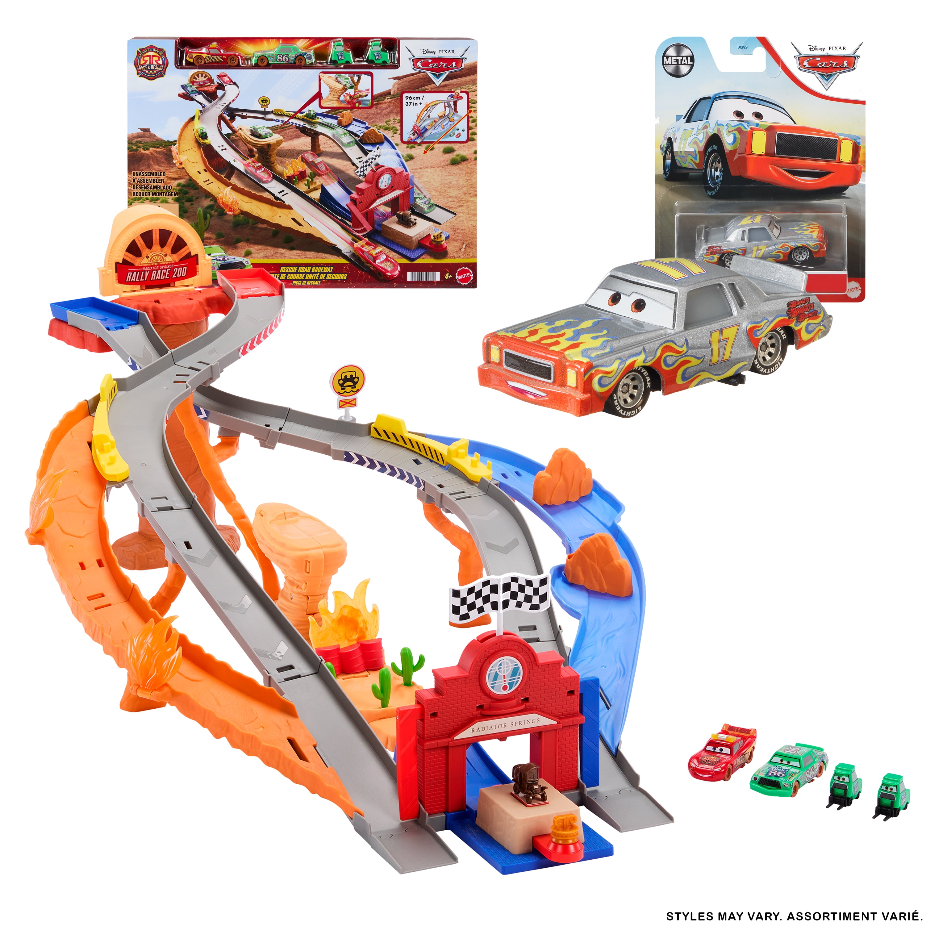 Disney And Pixar Cars Bundle - Radiator Springs Race & Rescue