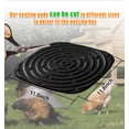 thumbnail image 5 of 4Pcs Chicken Nest Box Pads, Chicken Mat, Soft Washable Chicken Coop Accessories, domestic fowl Mats, Chicken Nest Pads Bedding for Farm Hen House Orange, 5 of 8