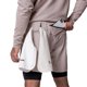 thumbnail image 3 of Pantalones cortos de verano para hombre, para fitness, correr, deportes, de doble capa, informales, transpirables, sueltos, para entrenamiento, a la moda, 3 of 6
