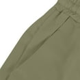 thumbnail image 5 of Htigea Men's Lightweight Hiking Pants Slim Fit Stretch Joggers Golf Cargo Work Pants for Men Quick Dry Travel Outdoor Pants Sale Army Green,XXXL, 5 of 5