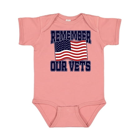 

Inktastic Veteran Remember our Vets Gift Baby Boy or Baby Girl Bodysuit