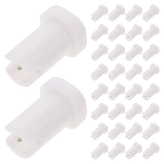 Eyelash Glue Bottle Anti Clog Needles Made of Durable PP and Stainless Steel for Salon 100 Pieces