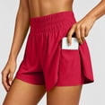 thumbnail image 3 of Womens Running Athletic Shorts Quick Dry Casual Cycling Tennis Workout Yoga Lounge Hiking Jogging Shorts with Liner Pockets, 3 of 10