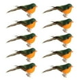 thumbnail image 1 of 10 Pcs Realistic Christmas Cardinal Birds with Clip Christmas .54 Inches, 1 of 8