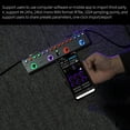 thumbnail image 2 of Multi-Effect Guitar Pedal TANK B - Rechargeable, 36 Custom Presets, Noise Gate, 9 Preamp Slots, 3 Modulation, Tuner, IR Cab Slots, Silver Finish, 2 of 7