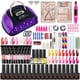 thumbnail image 2 of Limegirl Nail Set UV LED Lamp Dryer With 27/18/12 Pcs Nail Gel Polish Kit Soak Off Manicure Tools Set Electric Nail Tools Set qiuyongming unisex, 2 of 2