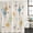 Yellow, blue, beige, variant on Green Yellow Diamond Shower Curtain, Waterproof Shower Curtains for Bathroom, Modern Geometric Middle Century Beige Washable Fabric Bathtub Curtain Set Bath Decor with 12 Hooks Stall 36"x72"