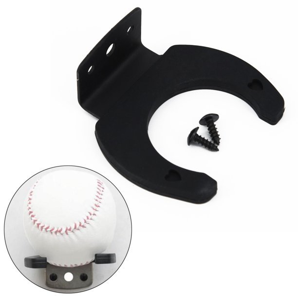 Stainless Steel Baseball Bat Hanger / Display Rack - Wall Mount