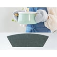 thumbnail image 5 of REGALWOVEN Set of 6 Faux Leather Placemats for Kitchen Dining Table Decor Washable Heat Resistant Table Placemats Wipeable Table Mat Green 19*12in, 5 of 7