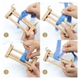 thumbnail image 3 of Juego De Tarjetas Para Tejer, Compacto, 30 Piezas, Tarjeta De Telar De Cuerda De Hilo De Bordar Flexible, Sin Rebabas Ligeras Para Manualidades Para Sombreros, 3 of 7