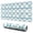 Butterfly Gradient Blue, variant on 31.5x11.8 Inch Gaming Mouse Pad, Non-Slip Stitched Rubber Desk Mat for Desktop & Laptop,Butterfly Floral Swirl White Pattern