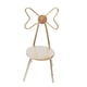 thumbnail image 5 of 1:12 Sillas de Metal Muñeca de Bebé Suministros de Dormitorio Decoración, 5 of 9