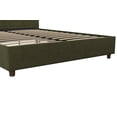 thumbnail image 5 of Novogratz Brittany Upholstered Bed, Full, Green Linen, 5 of 13
