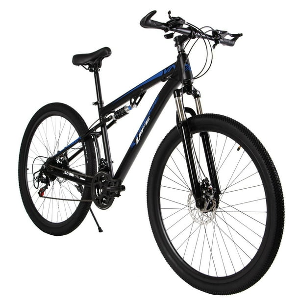 Bicicleta Montaña R29 Xtreme Life 21v Aluminio Shimano Doble Suspensión azul