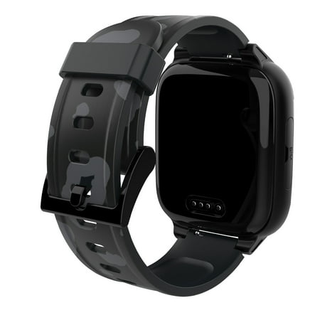 Xplora - Kids’ XGO3 Jungle Edition (GPS + Cellular) Smart Watch Calls, Messages, SOS, GPS Tracker, Camera, Step Counter, SIM Card - Black