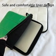 thumbnail image 3 of Linpr Puffy Laptop Sleeve 13 Inch White, Waterproof Carrying Case Bag for Women, Fluffy Computer iPad Pro 12.9 Case,, 3 of 4