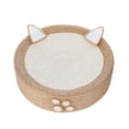 thumbnail image 2 of Almohadilla circular para rascar gatos, alfombrilla redonda de sisal para salón, Material grueso, resistente al desgaste, tamaño 40x10,5 cm, juguetes Fernando Cama rascador para gatos, 2 of 7