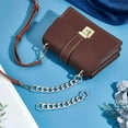 thumbnail image 2 of MesaSe 4 Colors Metal Chain Extender 4.9 Inch Short Chain Bag Strap Extender Replacement Mini Purse Chain with Spring Gate Ring Decoration Chain for Satchel Shoulder Bag Crossbody Bag, 2 of 6