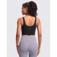 thumbnail image 2 of Sostén CRZ YOGA Butterluxe con copa moldeada y escote en V negro M, 2 of 5