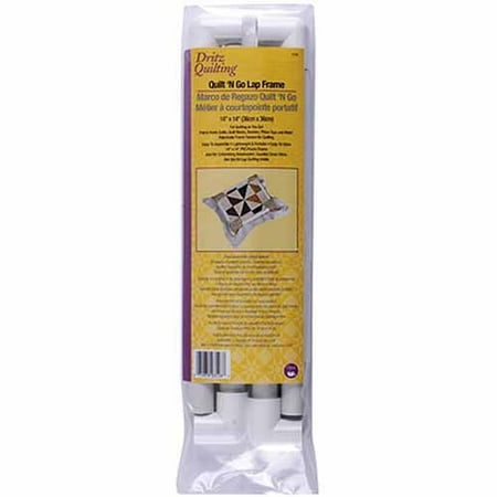 - Dritz Quilting Quilt N Go Lap Frame, 14