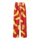 thumbnail image 3 of Pantalones largos para hombre con estampado de cintura elástica y bolsillo con cordón, pantalones largos de poliéster para hombre, 3 of 5