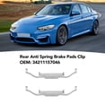 thumbnail image 3 of Rear Anti Spring Brake Pads Clip, 34211157046 Rear Anti Rattle Return Spring Clip Perfect Replacement Sturdy   for Z3 Z4 M3 M5, 3 of 7