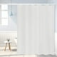 thumbnail image 2 of Yhmxh Decoración del baño Cortina de ducha de doble cara con estampado de lunares de color liso, resistente al agua, con agujeros para el baño. Gabinete de almacenamiento de baño Accesorios de baño, 2 of 5