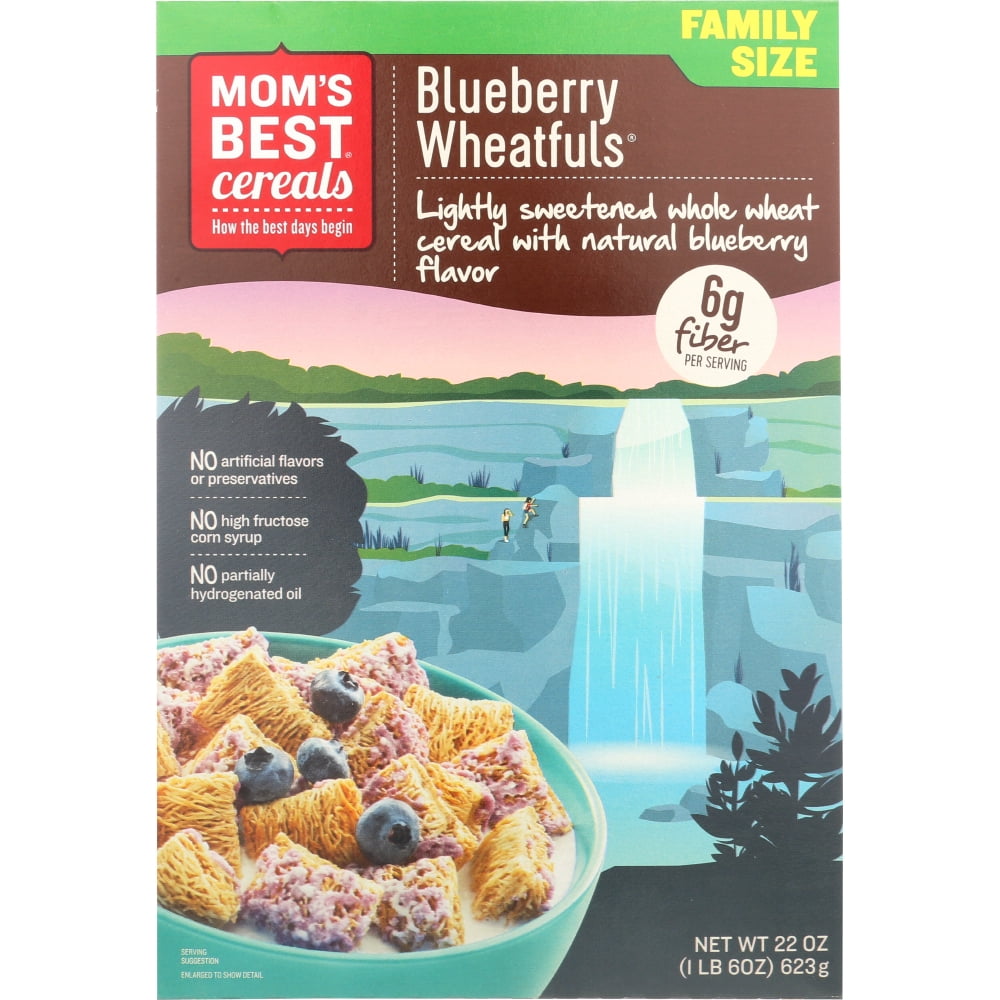 Mom's Best® Cereals Blueberry Wheatfuls® 22 oz. Box