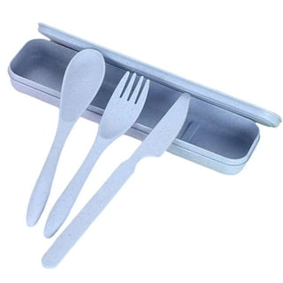 Jawbush 16 Pcs Kids Utensils Set, Plastic Kids Forks and Spoons Set,  Reusable Toddler Utensils Kids Silverware Cutlery Set, Durable Flatware Set  for