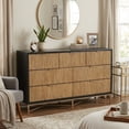 thumbnail image 2 of Origins by Alpine Larsen 7 Drawer Dresser in Black, 2 of 10