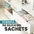 thumbnail image 3 of 300PCS 5g Silica Gel Sachets 300 Desiccant Bags Helps to Stop Damp, Mould, Mildew and Condensation, 3 of 6