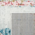 thumbnail image 6 of SAFAVIEH Madison Jovana Abstract Area Rug, Ivory/Blue, 6'7" x 6'7" Round, 6 of 9