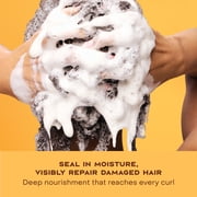 SheaMoisture Raw Shea Butter Deep Moisturizing Shampoo for Dry, Damaged or Transitioning Hair Raw Shea Butter with Argan Oil for a Healthy Glow ,13 Fl oz